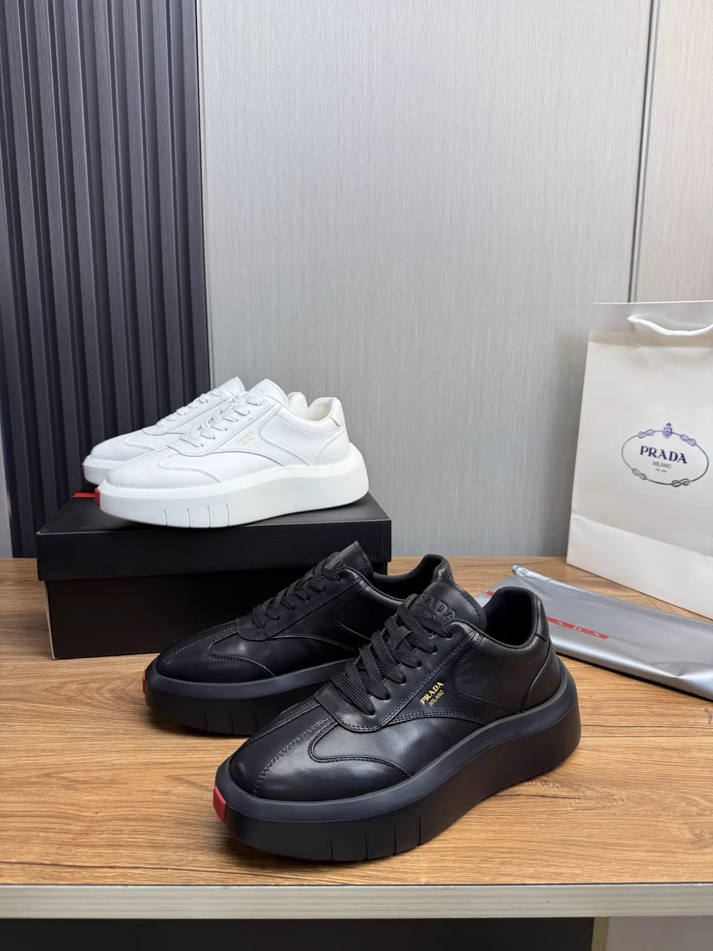 PRADA Men's Leather Shoes image 1