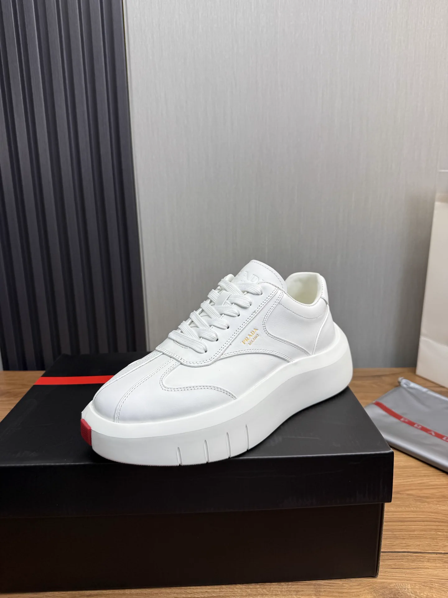 PRADA Men's Leather Shoes image 1