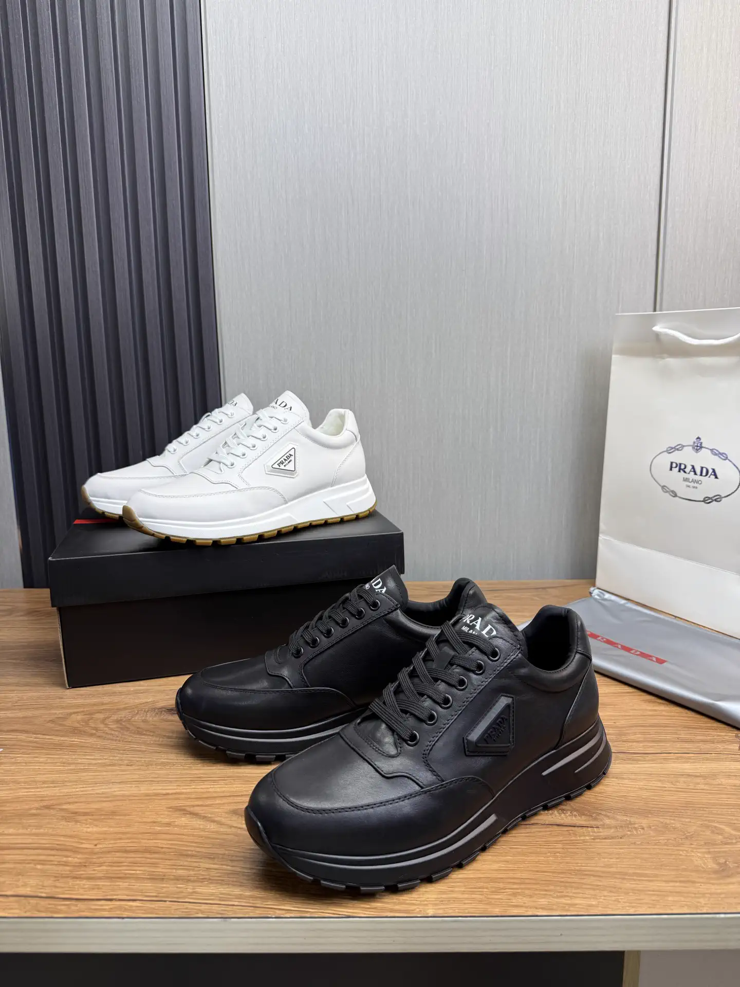 PRADA Men's Leather Shoes image 1