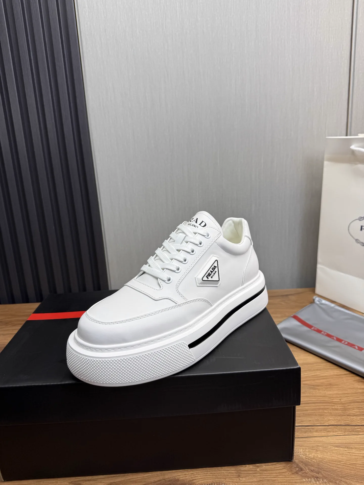 PRADA Men's Leather Shoes image 1