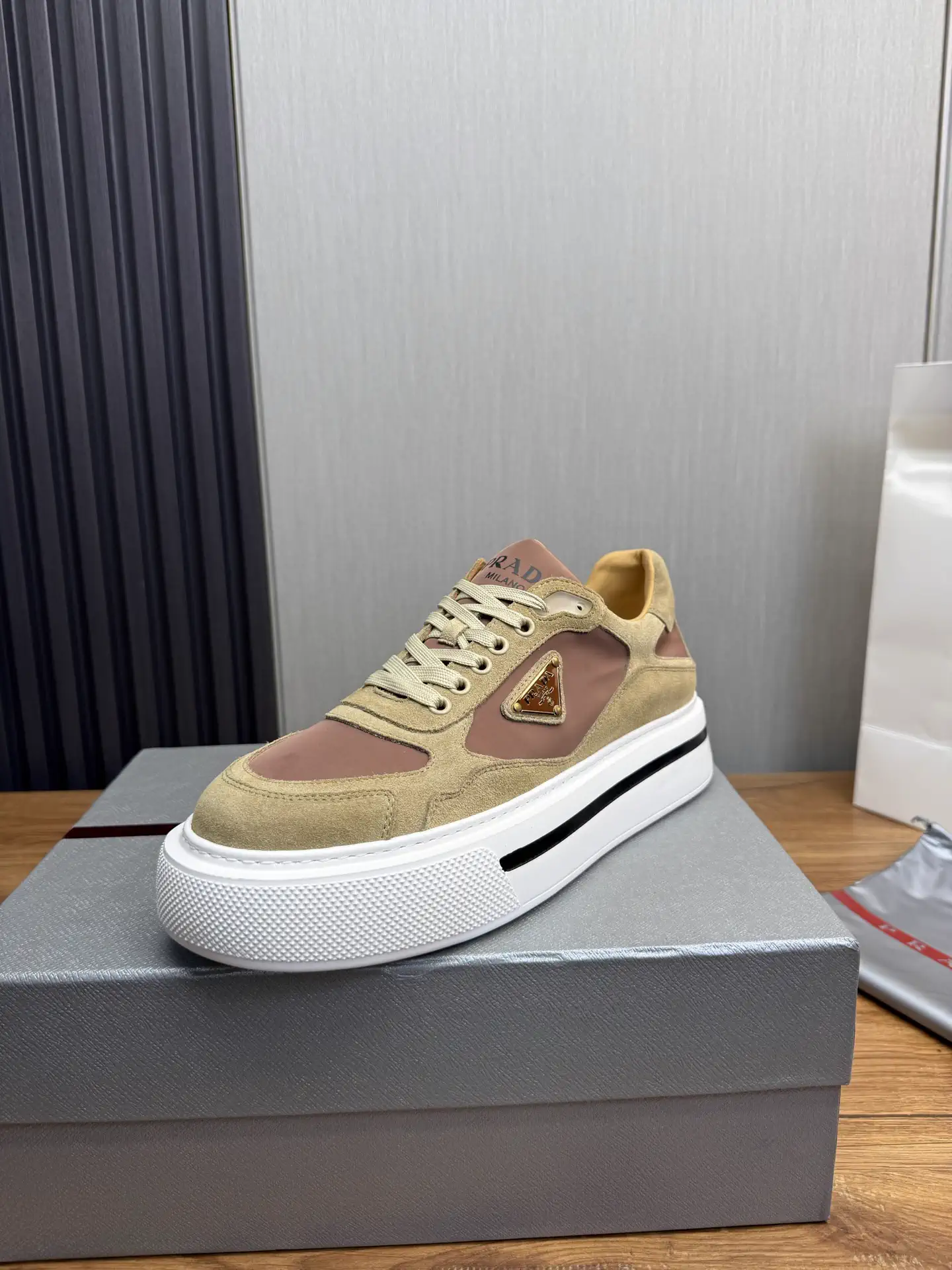 PRADA Men's Leather Shoes image 1