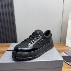 Men's Leather and Mesh Paneled Shoes image 1