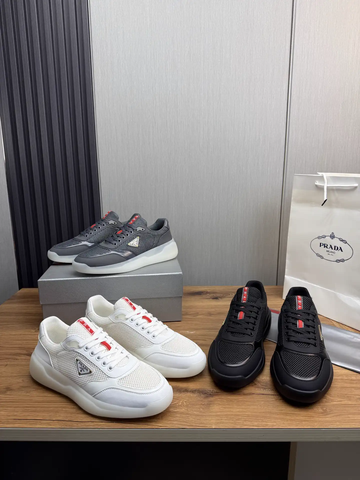 PRADA New Arrival Leather Shoes image 1