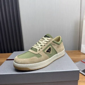 Men's Matte Cowhide Stitched Casual Shoes image 1