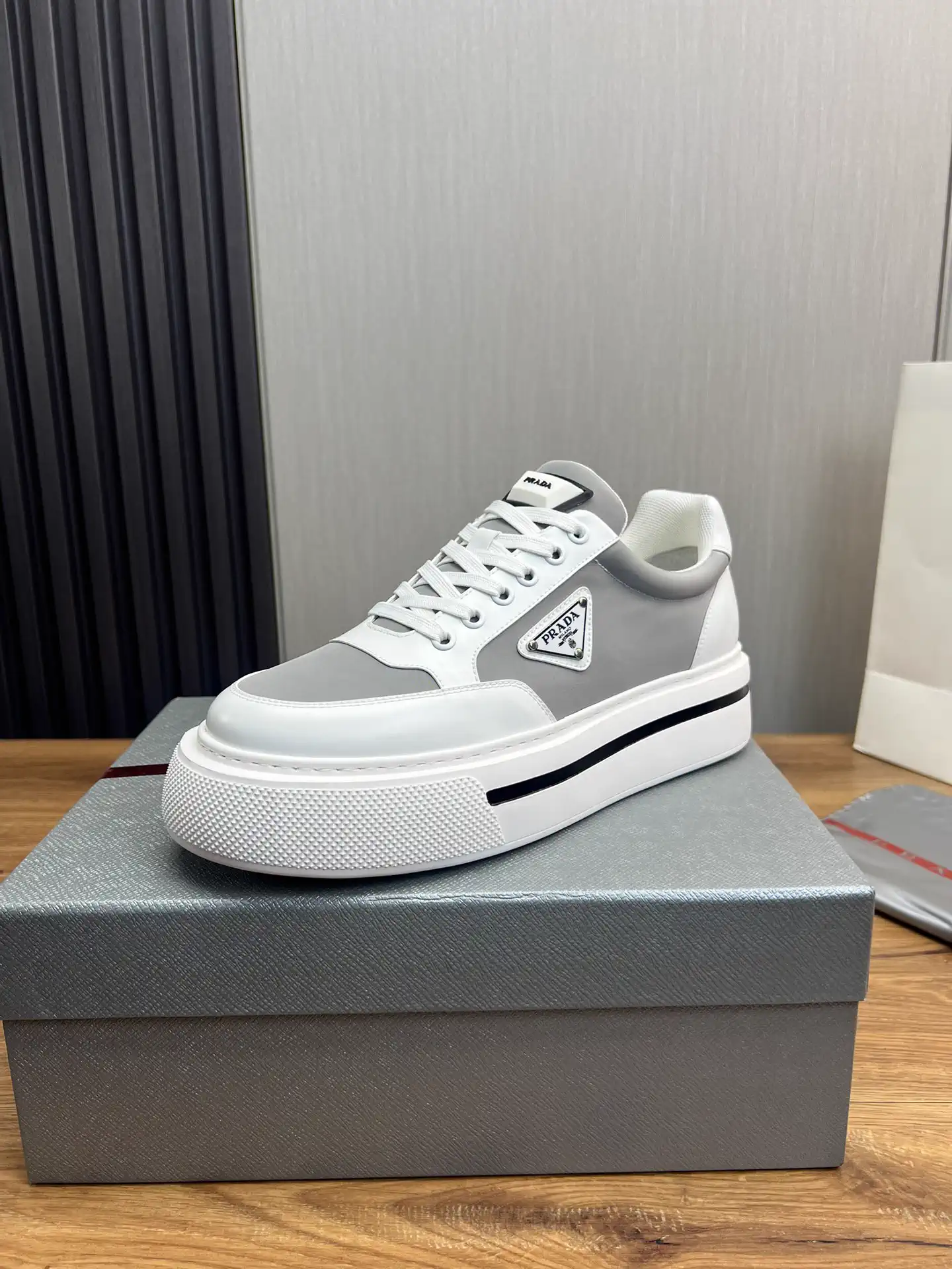 PRADA Men's Leather Shoes image 1