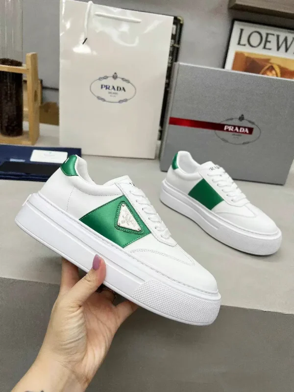 Prada Men's and Women's White Sneakers image 1