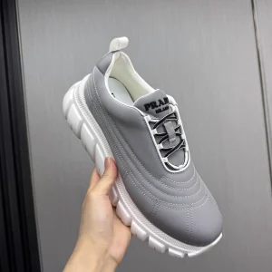 Prada Men's Waterproof Leather Shoes image 1