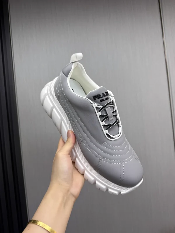 Prada Men's Waterproof Leather Shoes image 1
