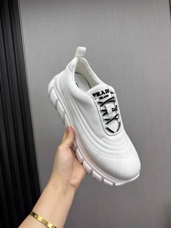 Prada Men's Waterproof Leather Shoes image 1