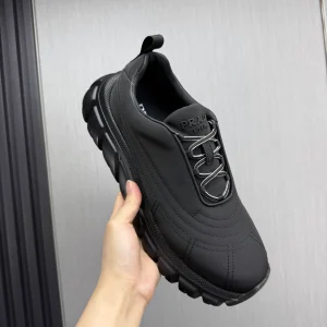 Prada Men's Waterproof Leather Shoes image 1