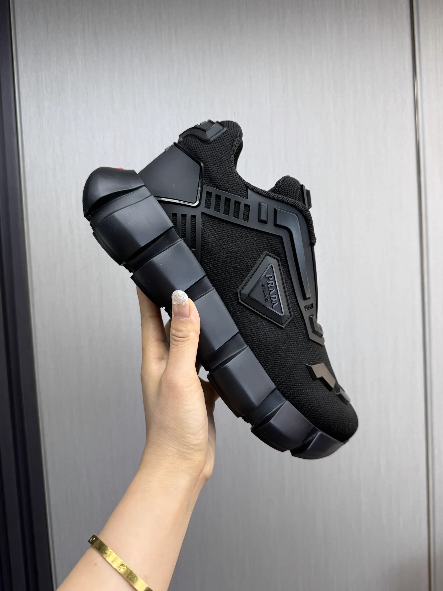 Prada Men's Mesh Sneakers image 1