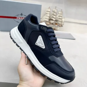 Prada Silk Cowhide Leather Shoes image 1