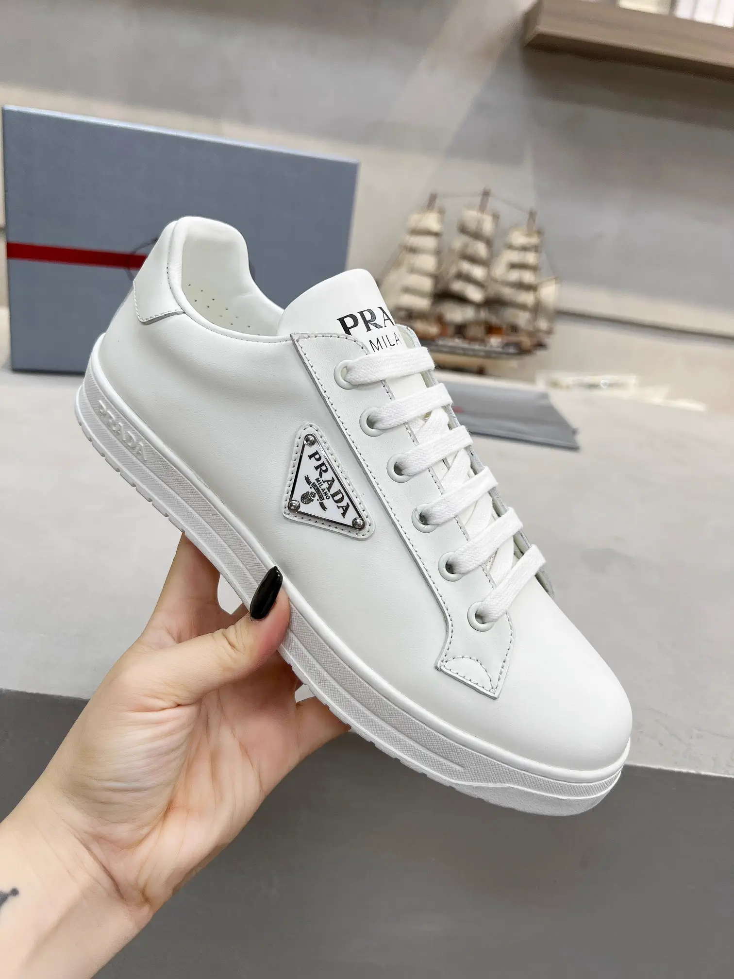 Prada Men's Leather Shoes image 1
