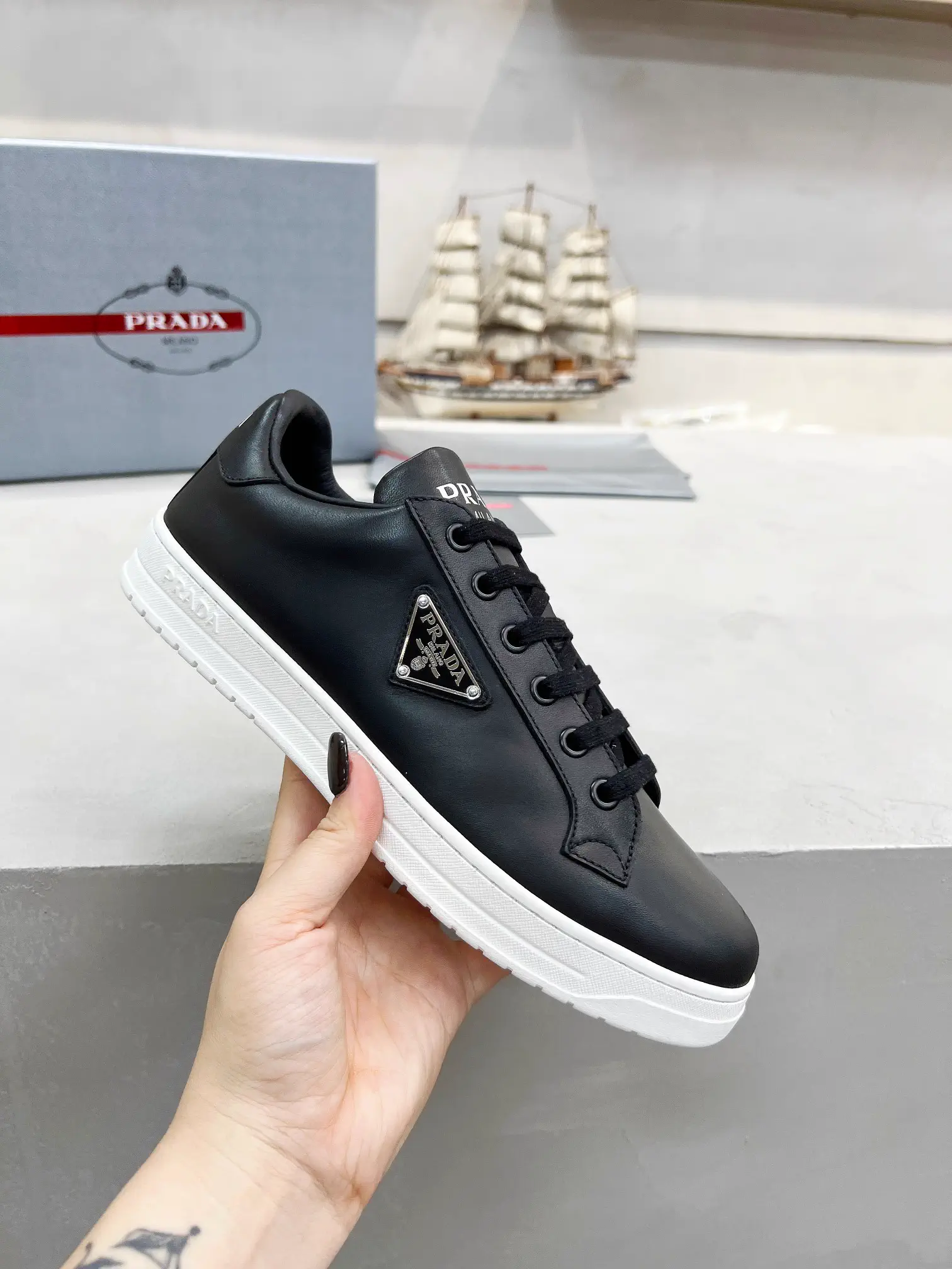 Prada Men's Leather Shoes image 1