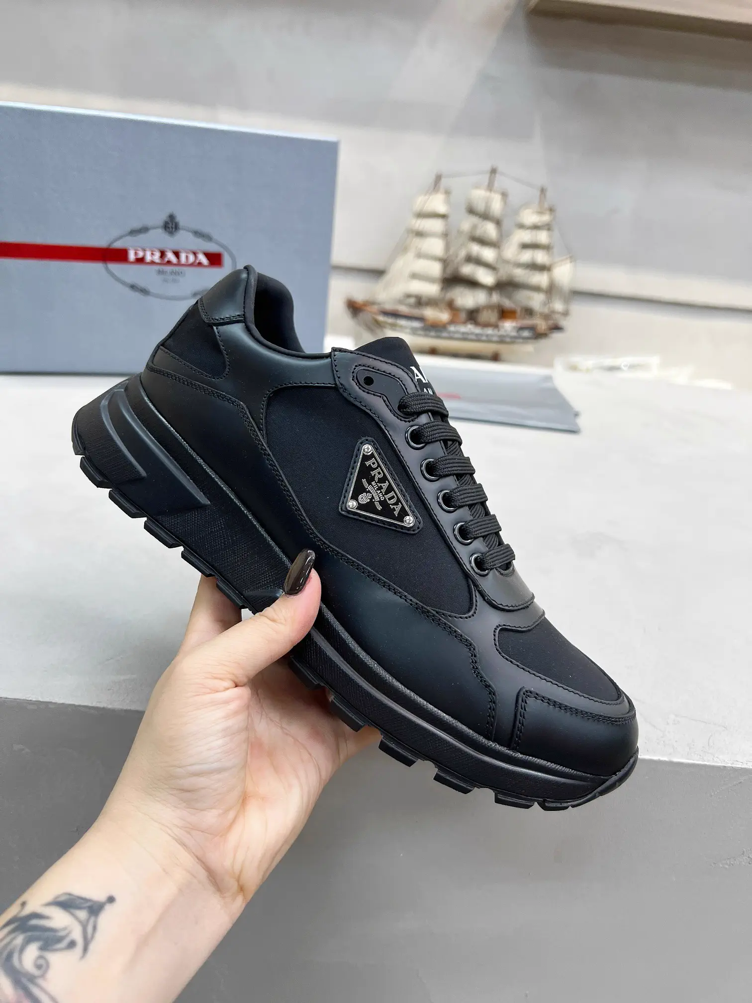 Prada Men's Leather Shoes image 1