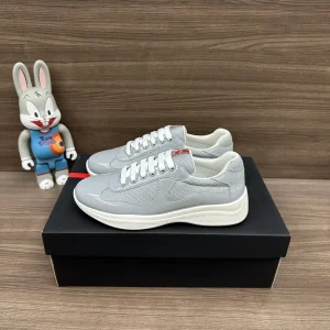 Prada Americas Cup Low-Top Lace-Up Sneakers image 1