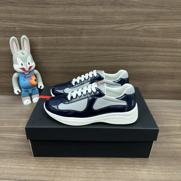 Prada America's Cup Low-Top Lace-Up Sneakers image 1
