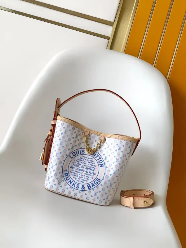 Louis Vuitton LV Stamp All In BB Monogram Bucket Bag image 1