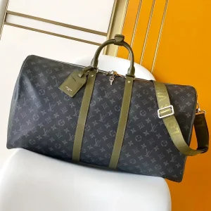Louis Vuitton Keepall 55 Monogram Duffle Bag image 1