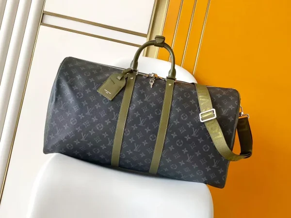 Louis Vuitton Keepall 55 Monogram Duffle Bag image 1