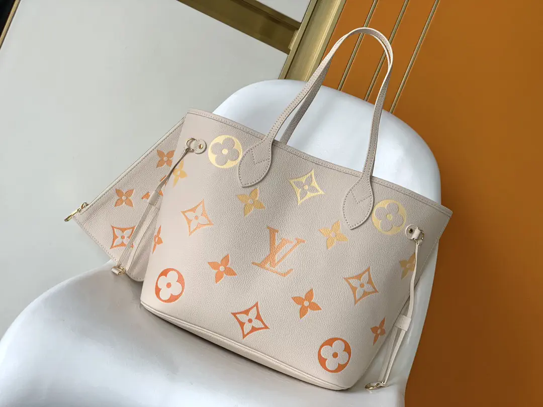 Louis Vuitton Neverfull MM Monogram Empreinte Tote Bag image 1
