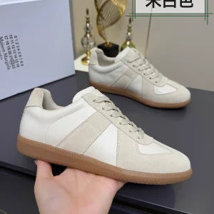 MM6 Maison Margiela Unisex Retro German Training Casual Sneakers image 1