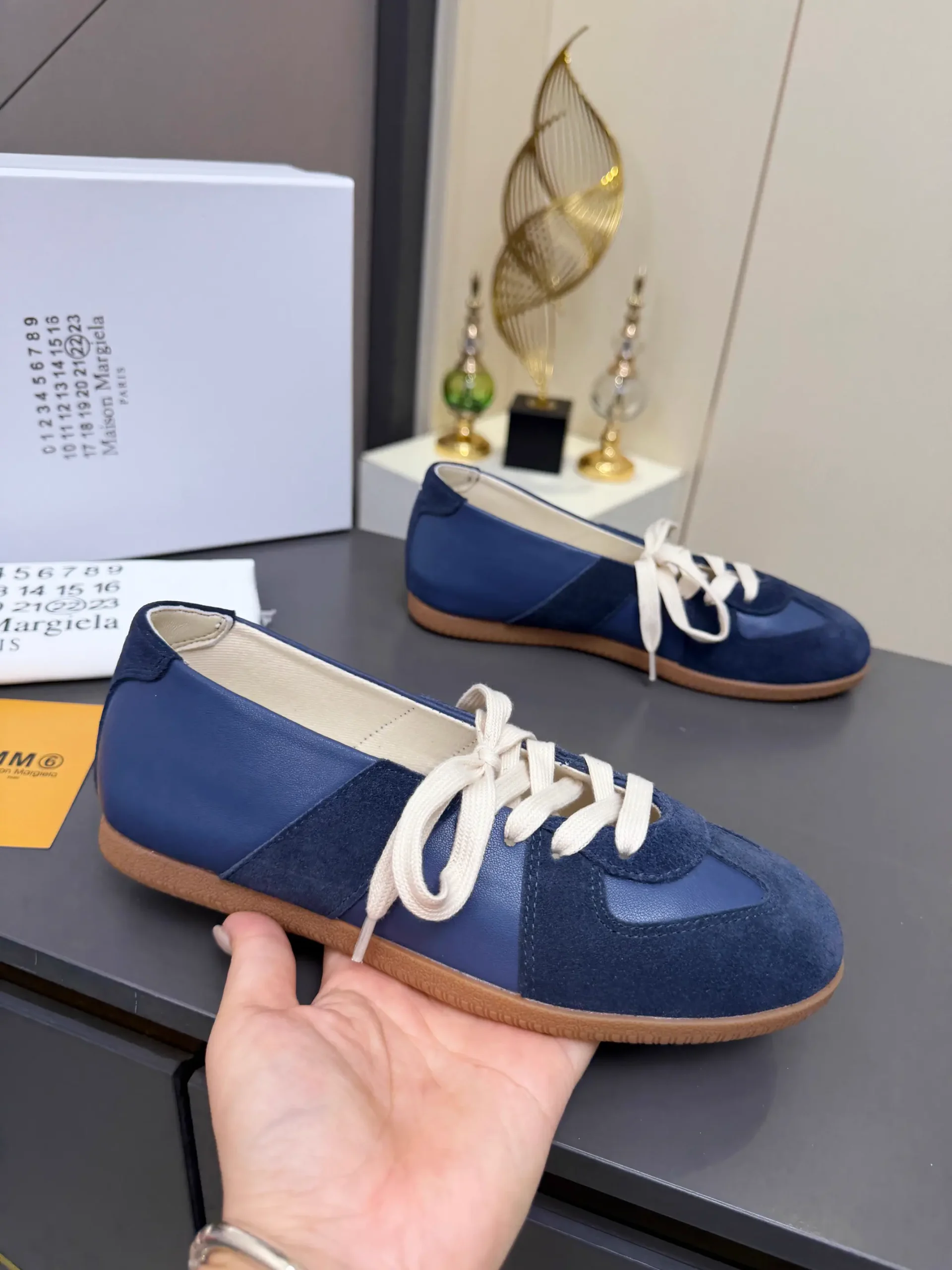 Women's Lace-Up Casual German Training Sneakers image 1