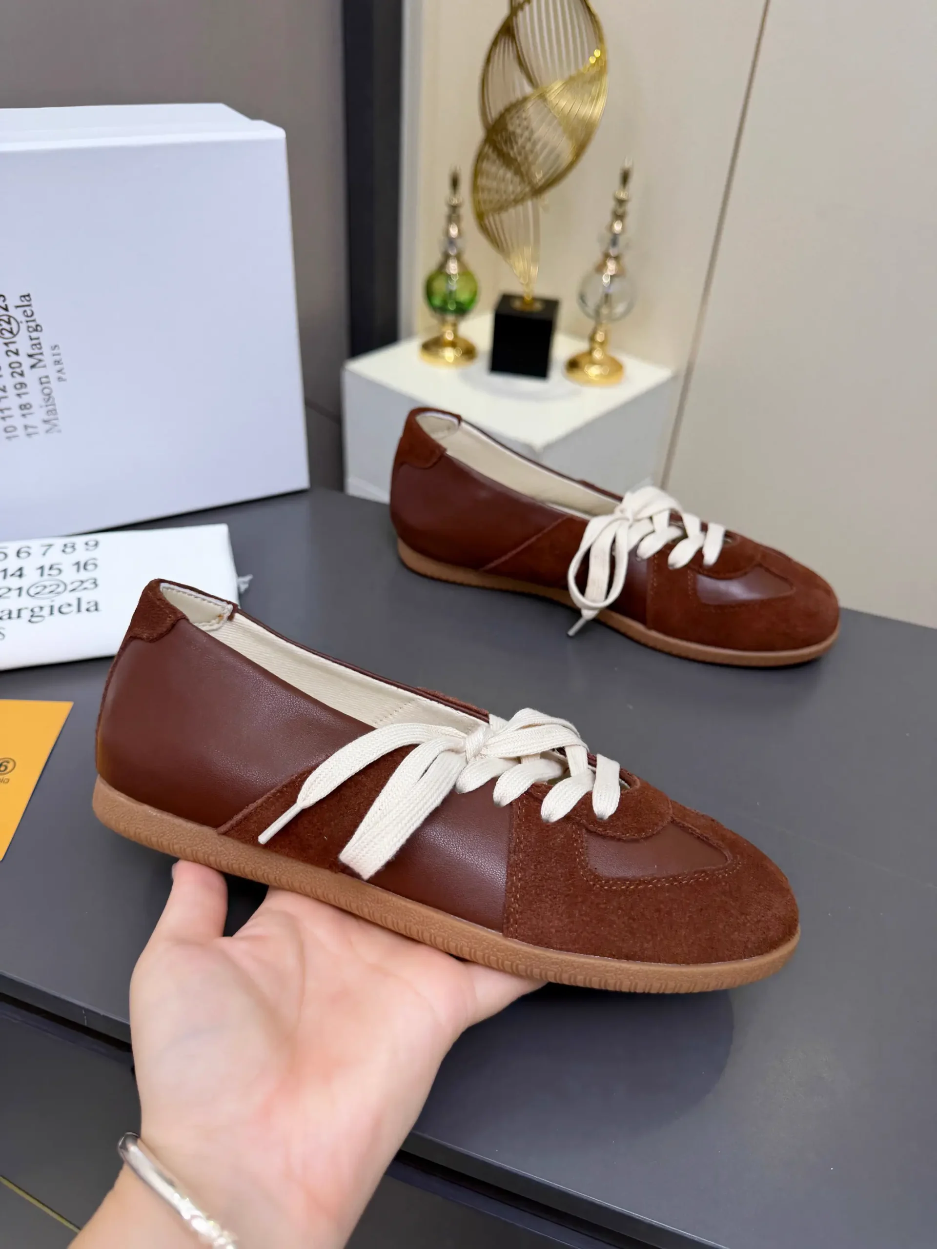 Women's Lace-Up Casual German Training Sneakers image 1