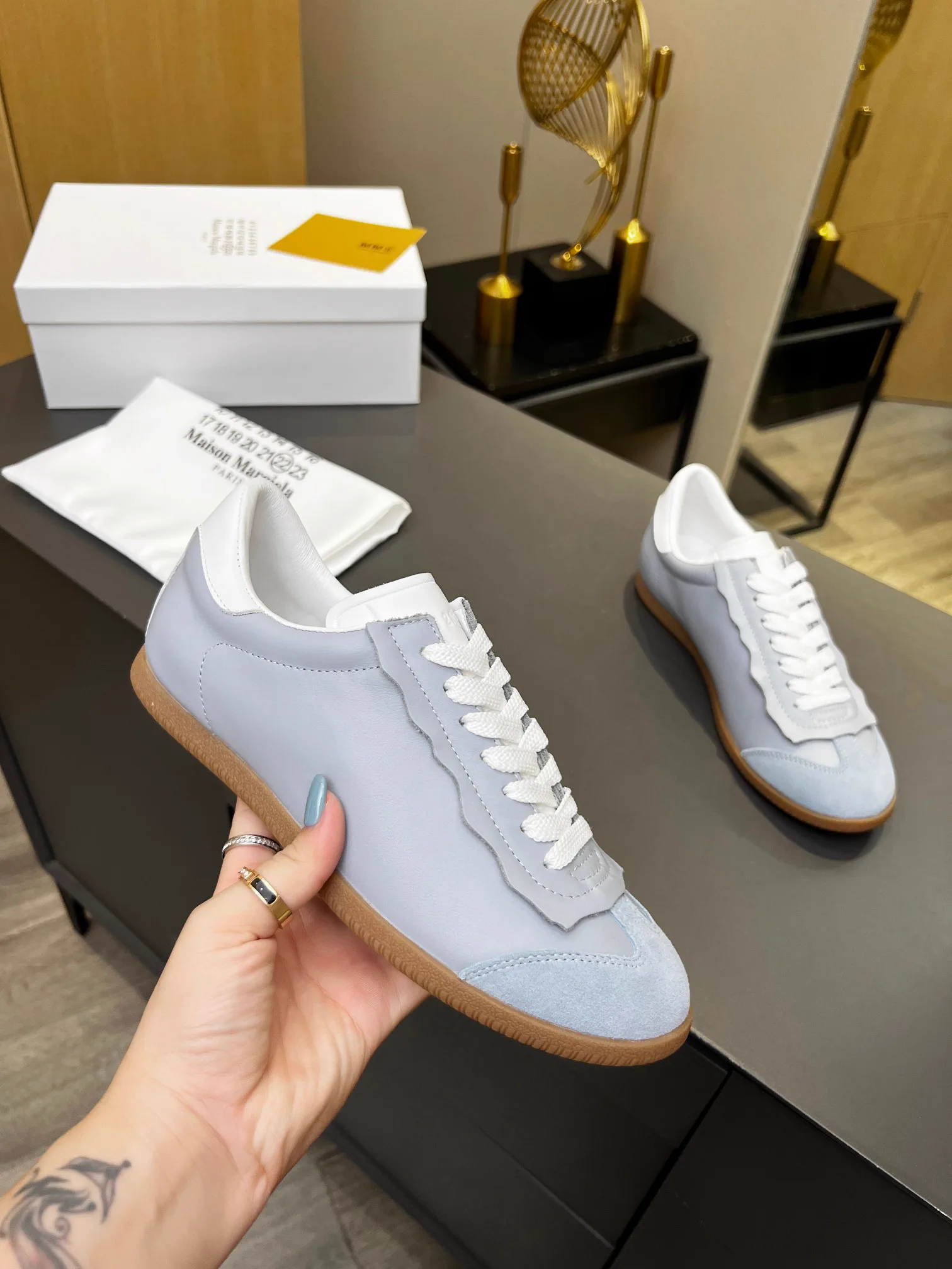 MM6 Maison Margiela Unisex German Training Casual Shoes image 1