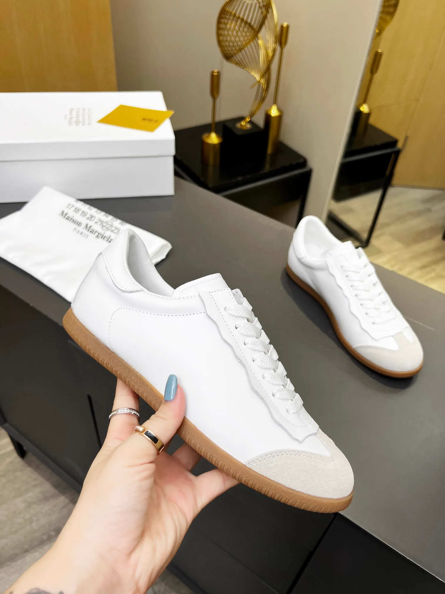 MM6 Maison Margiela Unisex German Training Casual Shoes image 1
