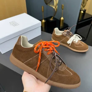 MM6 Maison Margiela Retro German Training Casual Sneakers image 1