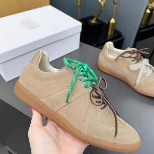 MM6 Maison Margiela Retro German Training Casual Sneakers image 1