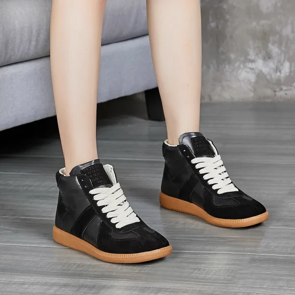 MM6 Maison Margiela High-Top German Trainer Casual Sneakers image 1