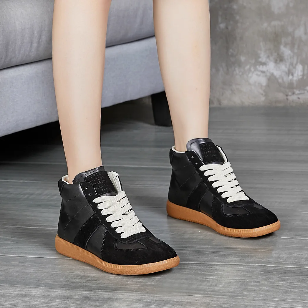 MM6 Maison Margiela High-Top German Trainer Casual Sneakers image 1