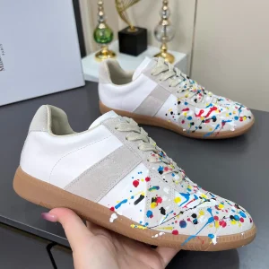 MM6 Maison Margiela Paint Splatter Casual Sneakers image 1