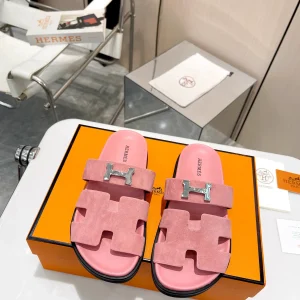 Hermes Unisex Slide Sandals image 1