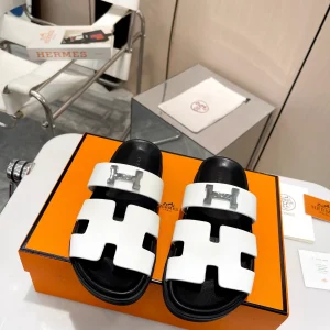 Hermes Unisex Slide Sandals image 1