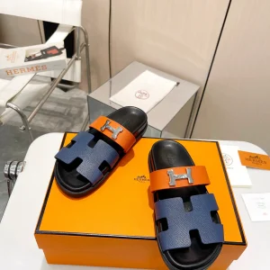 Hermes Unisex Slide Sandals image 1