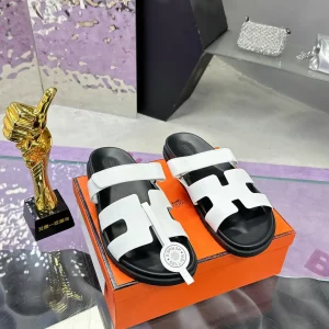 Hermes 2025 SS Magic Wooden Series Unisex Sandals image 1