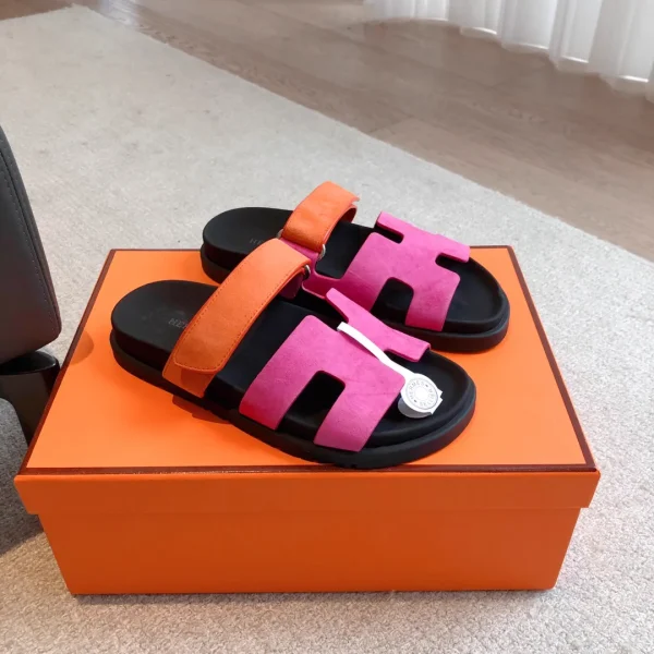 Herme…s SS23 New Arrival Second Uncle Slippers image 1