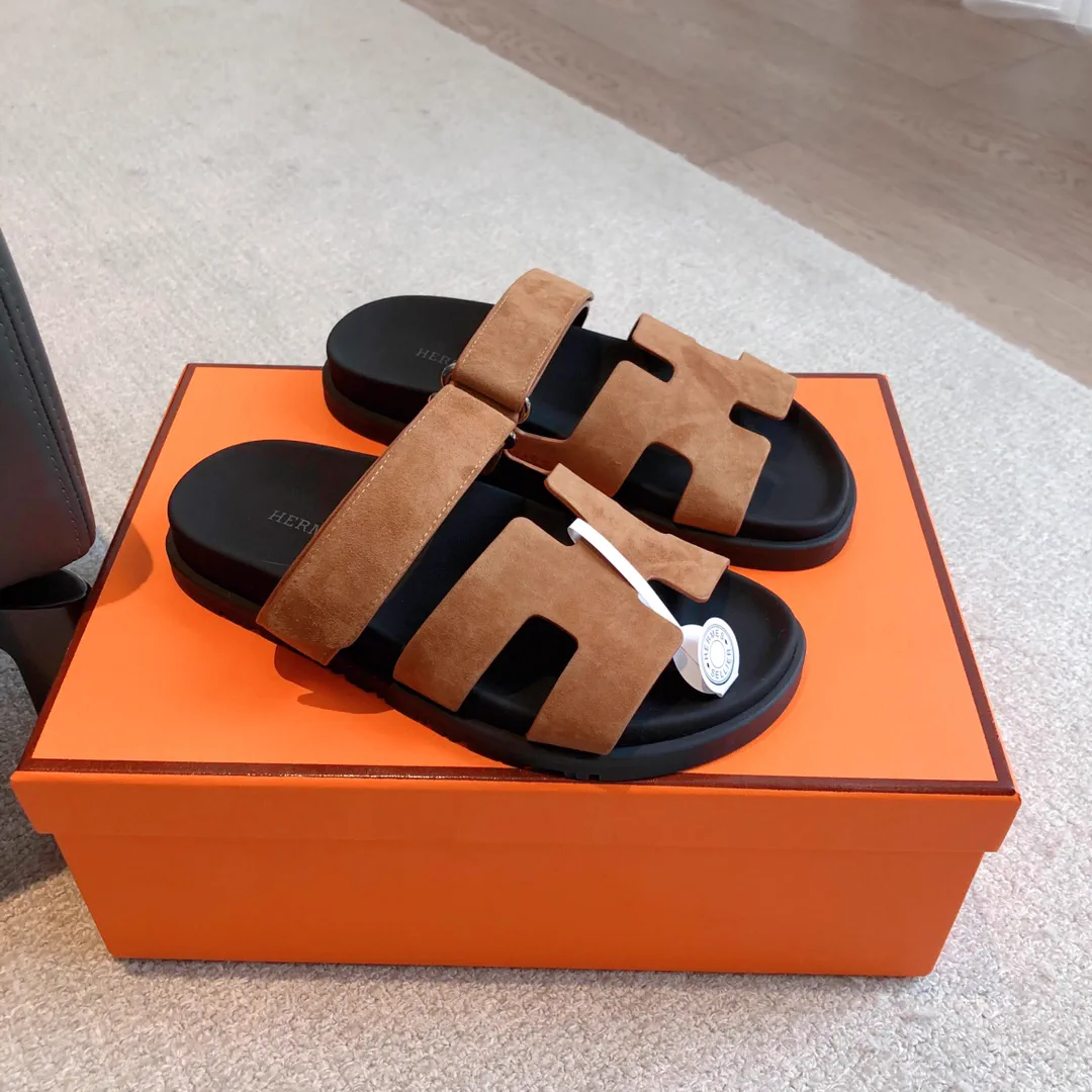Hermès SS23 New Arrival Men's Slide Sandals image 1
