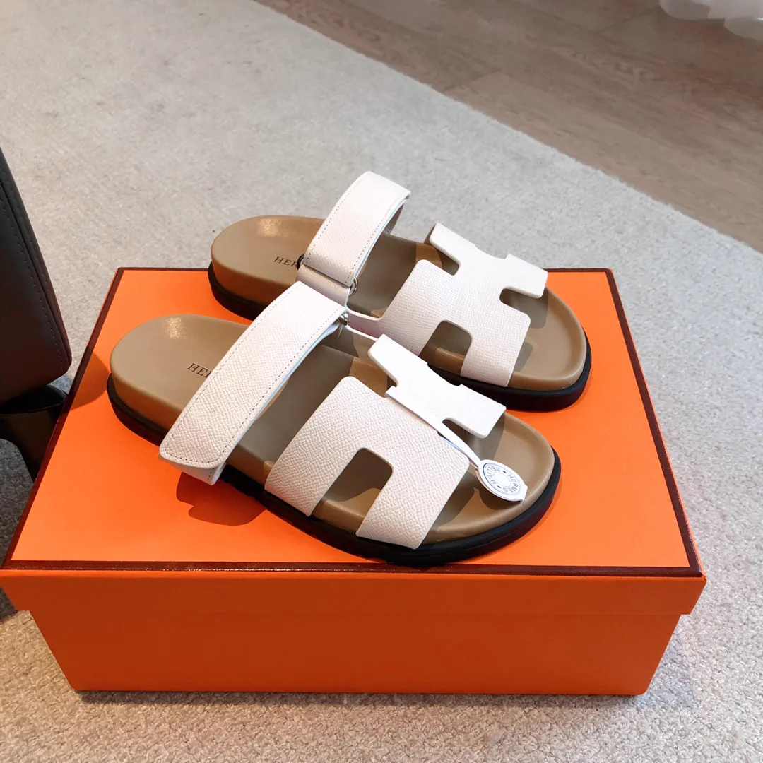 Herme…s SS23 New Arrival Men's Slippers image 1