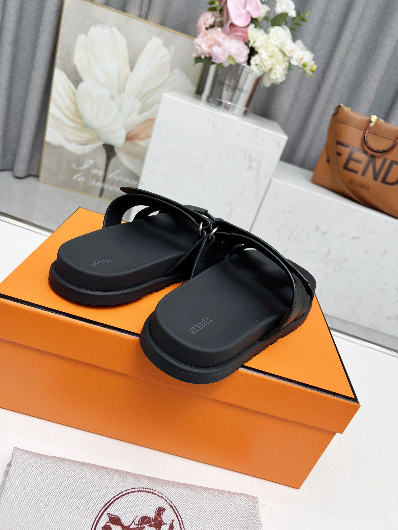 Hermès Chypre Sandals image 1