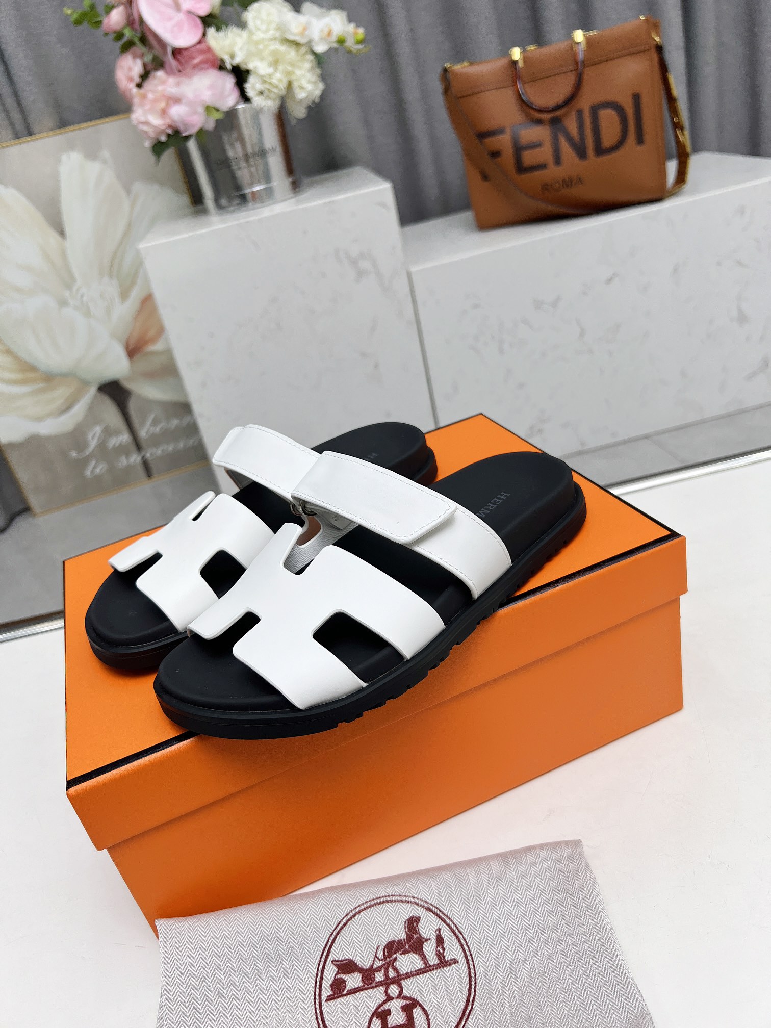 Hermès Chypre Sandals image 1