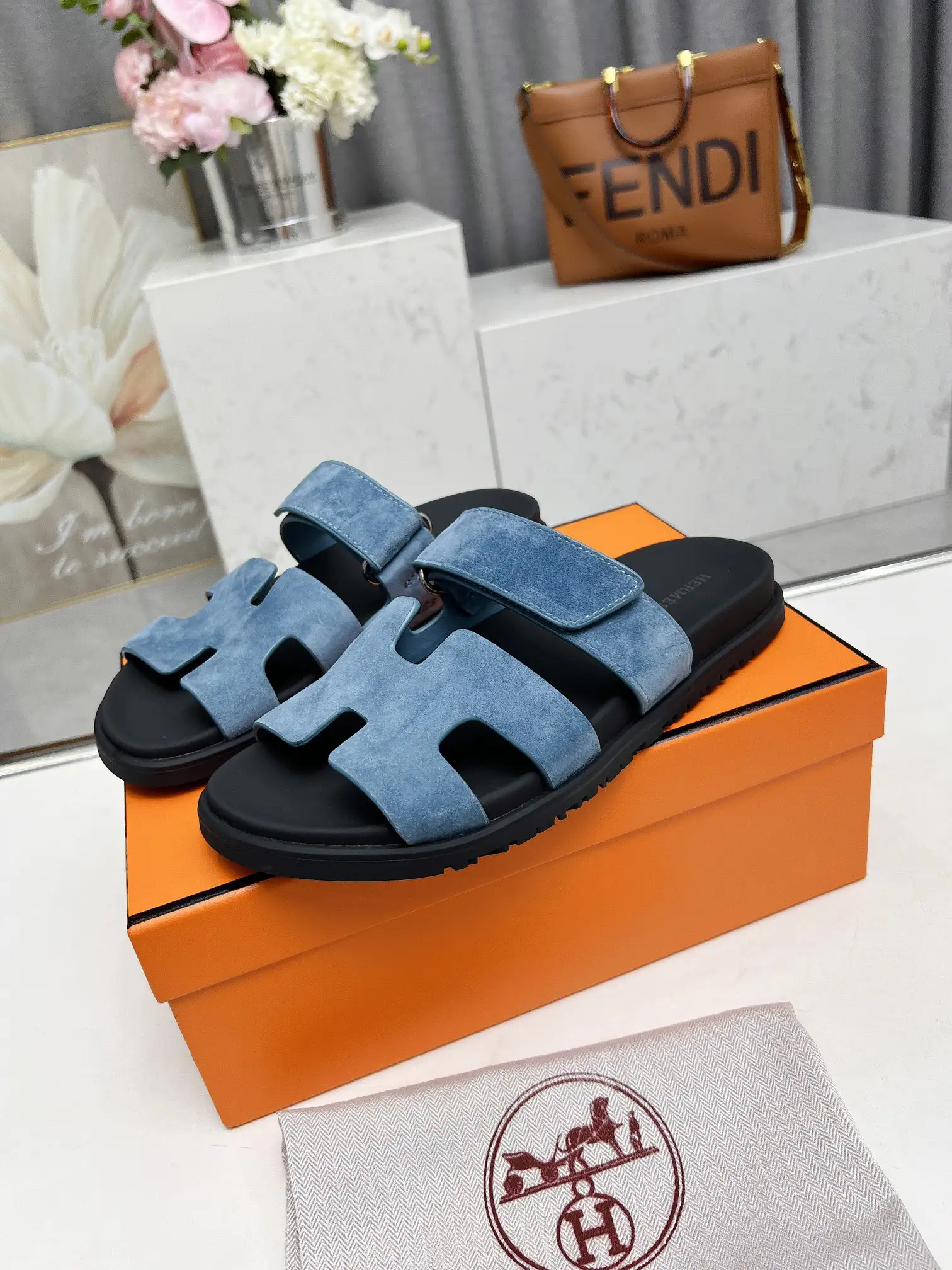 Hermès Chypre Sandals image 1