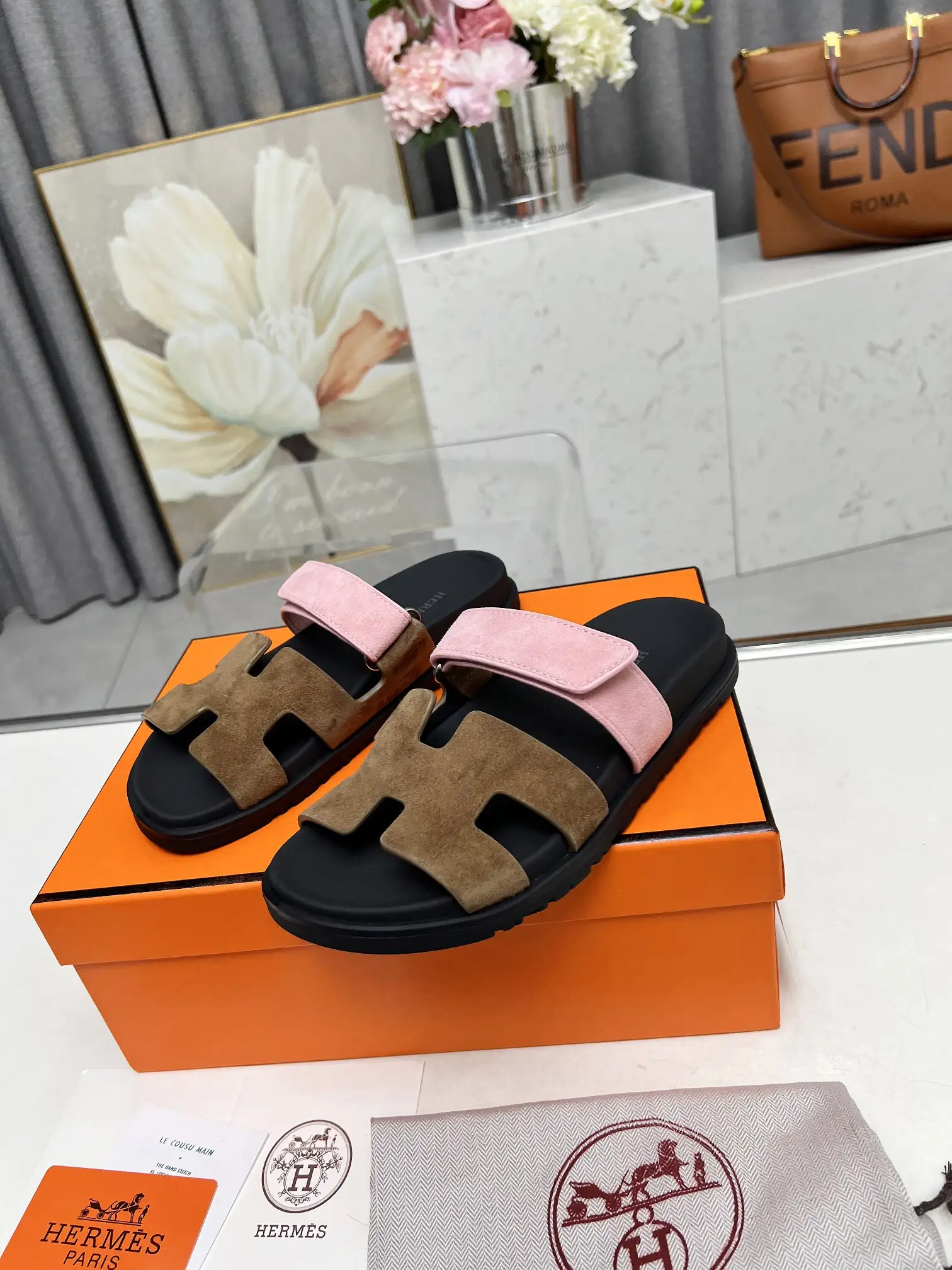 Hermès Chypre Sandals image 1