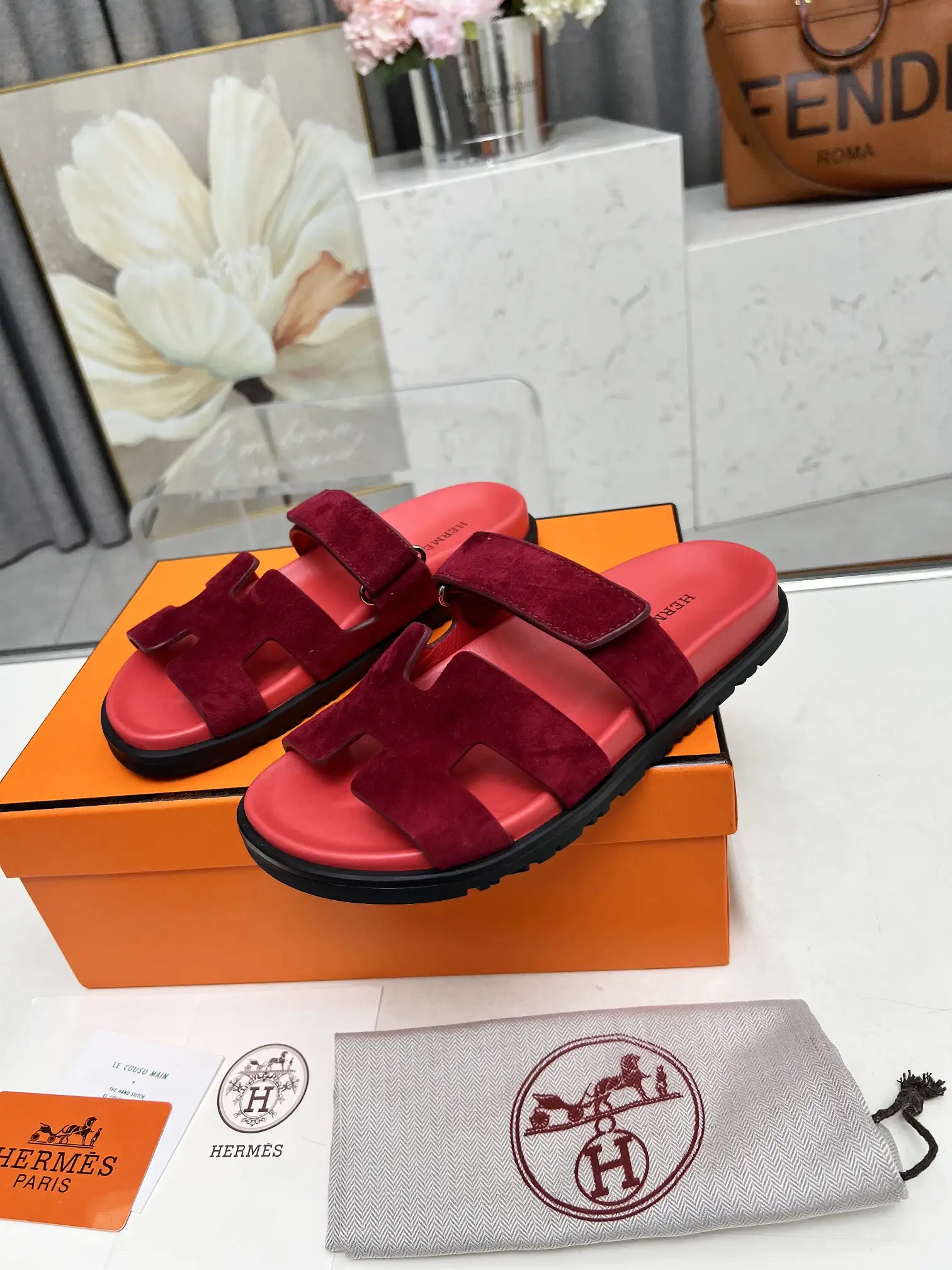 Hermès Chypre Sandals image 1