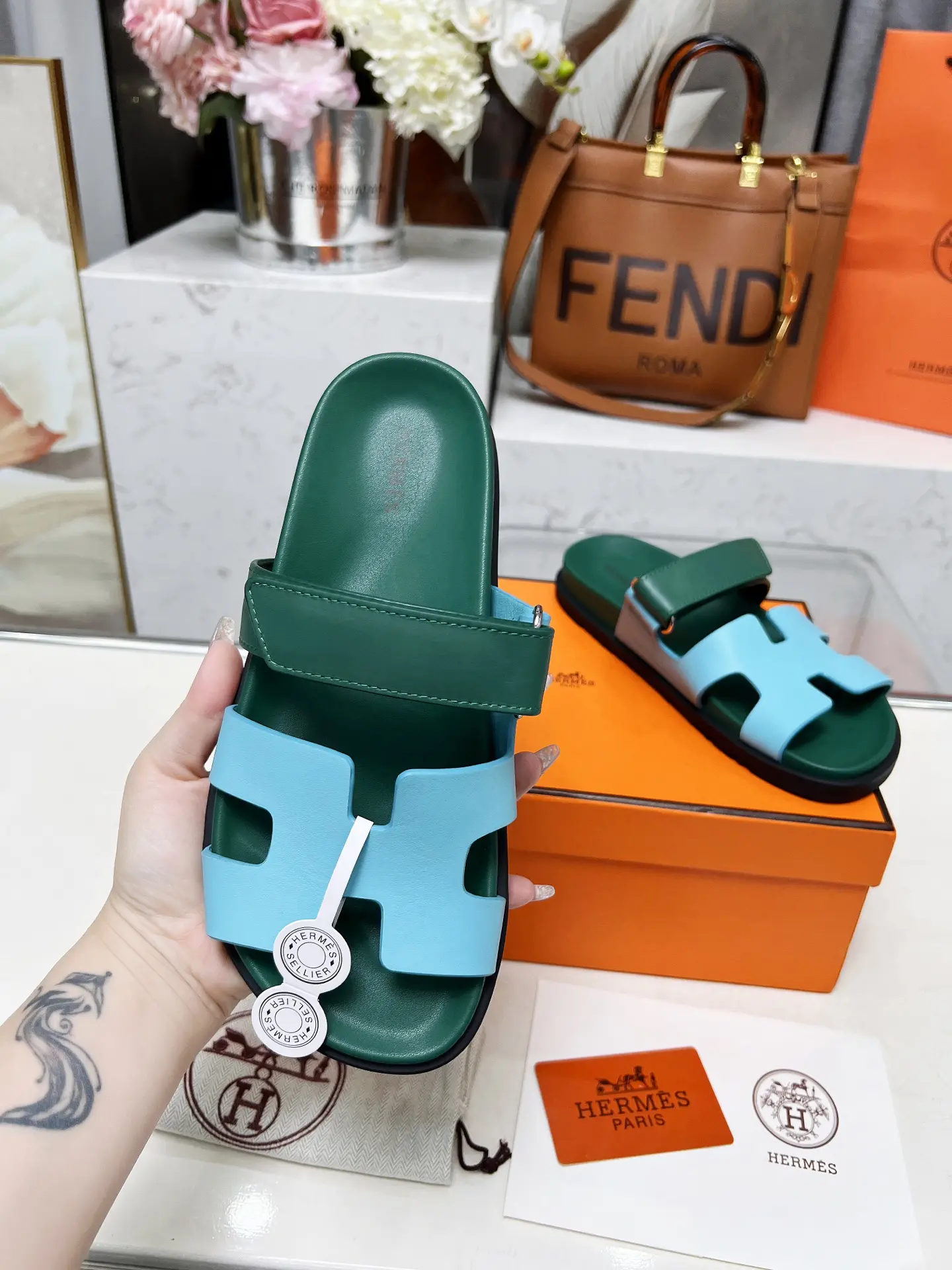 Hermes Chypre Shoes image 1