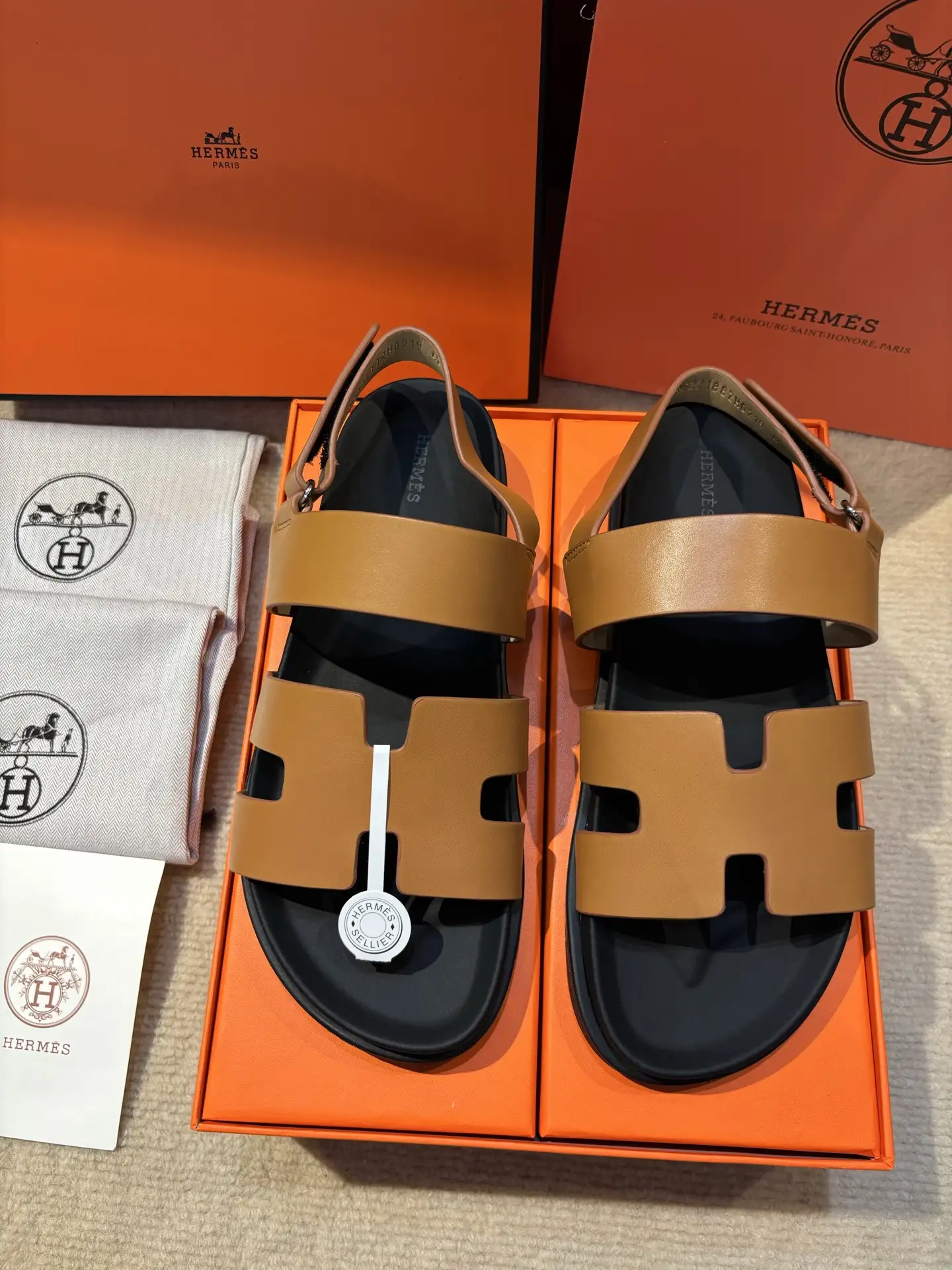 Men's Leather Sandals image 1