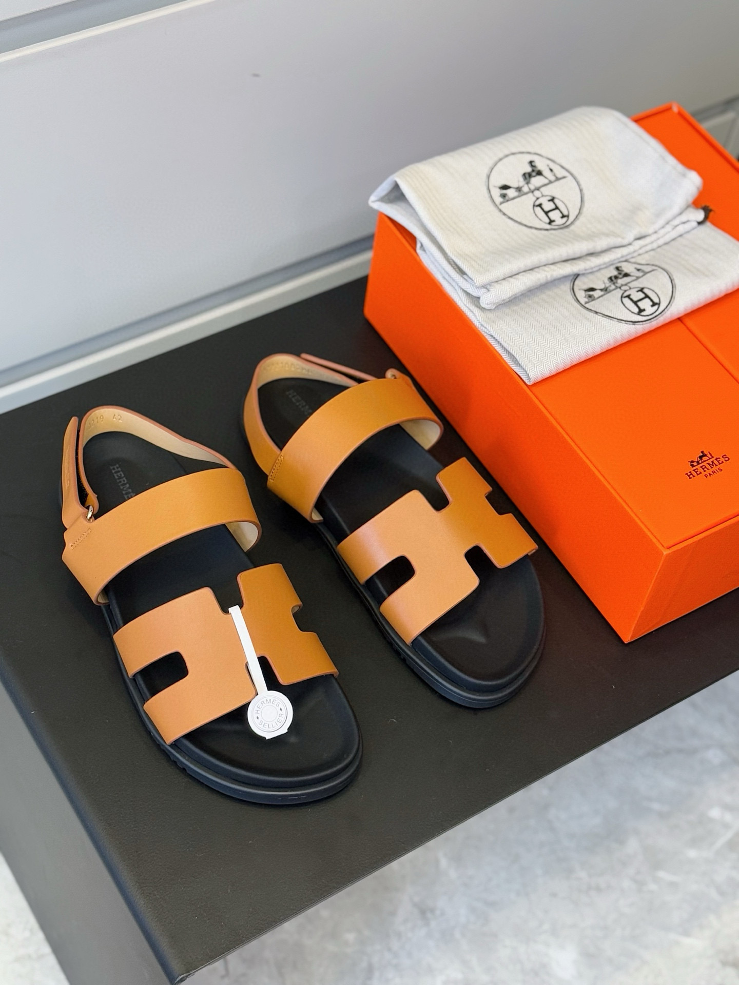 Men's Leather Sandals image 1